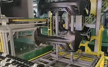 Линия покраски для пластиковых бамперов BYD