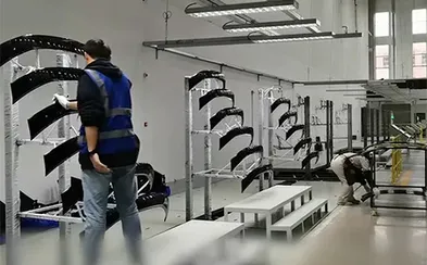 Линия покраски для автомобильных пластиковых деталей Chiyu