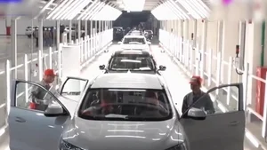 Линия покраски для автомобильных кузовов