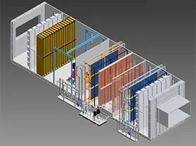 3D-модель системы кондиционирования свежего воздуха