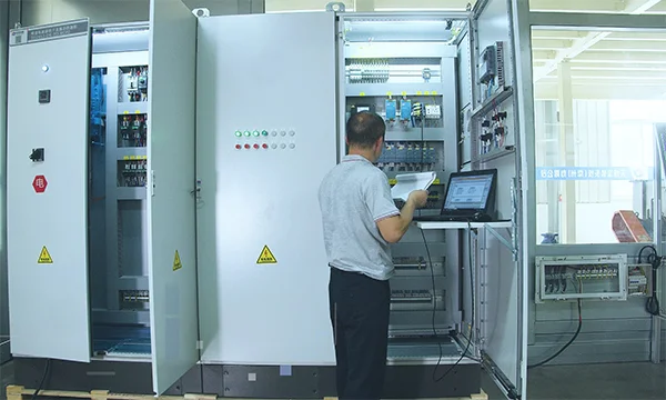Электрическая система управления линией покраски