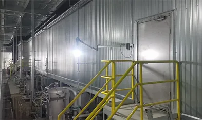 Основное оборудование линии нанесения покрытий на пластмассовые детали