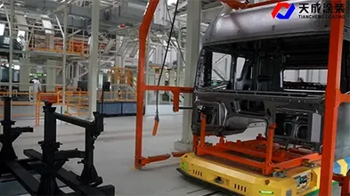 Автоматическая загрузка кабины грузовика