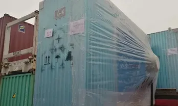 Упаковка оборудования в контейнеры