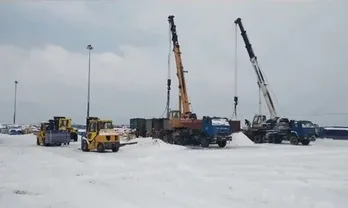 12 декабря 2017 года: Начало проекта, разгрузка контейнеров