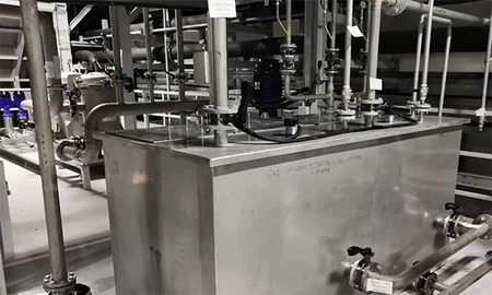 Система очистки азотной кислотой